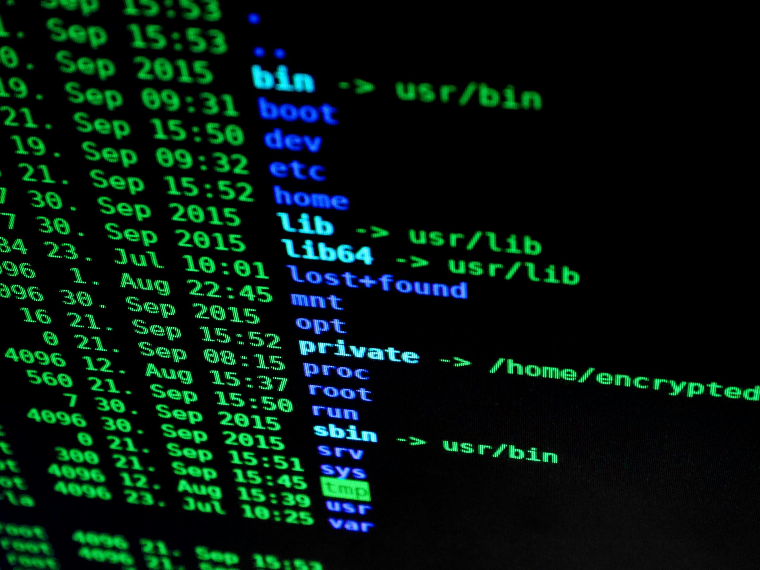 Pantalla con datos cifrados encriptación criptografía seguridad comunicaciones